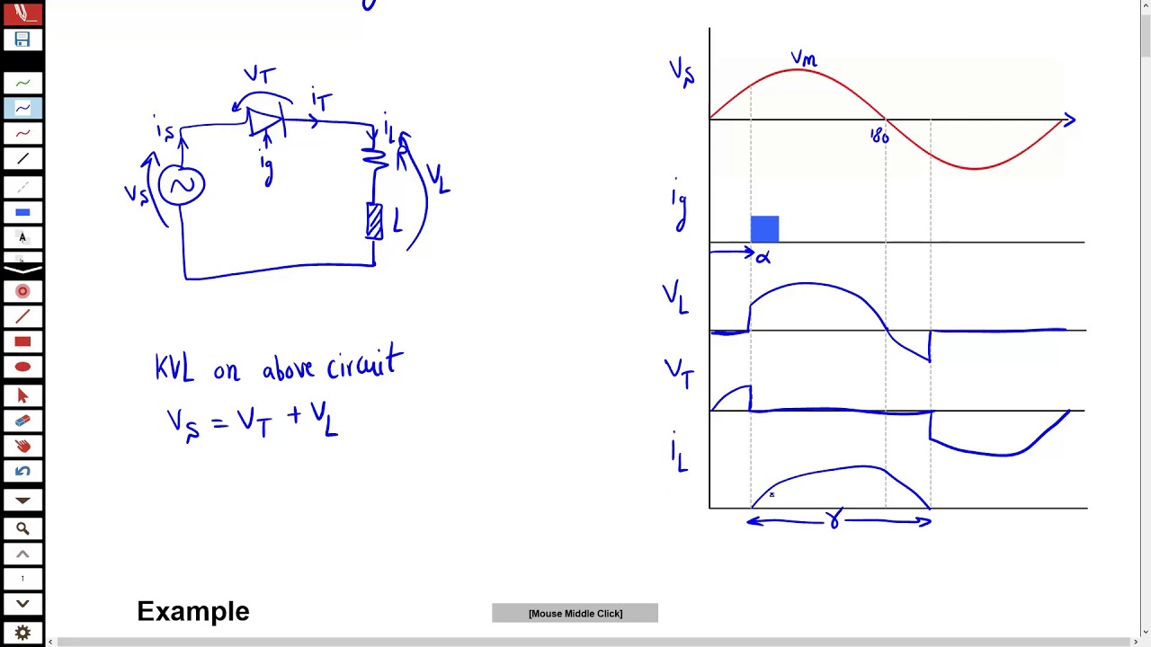 Single phase half wave controlled rectifier - YouTube