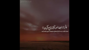 محمد المنشاوي - سورة لقمان || هَٰذَا خَلْقُ اللَّهِ فَأَرُونِي مَاذَا خَلَقَ الَّذِينَ مِن دُونِهِ