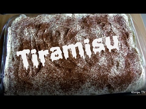 Video: Skanus Tiramisu Desertas