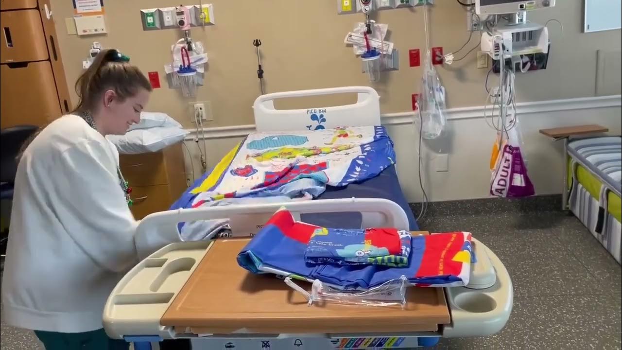 Donating Playtime Bed Sheets and Disposables to the Pediatric Care Unit