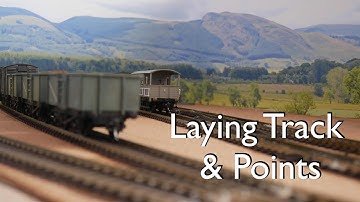 44. Portable Layout update - Laying Track and points