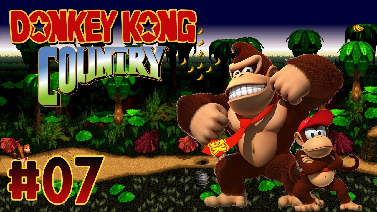 Donkey Kong Country 07 Winky's Walkway YouTube
