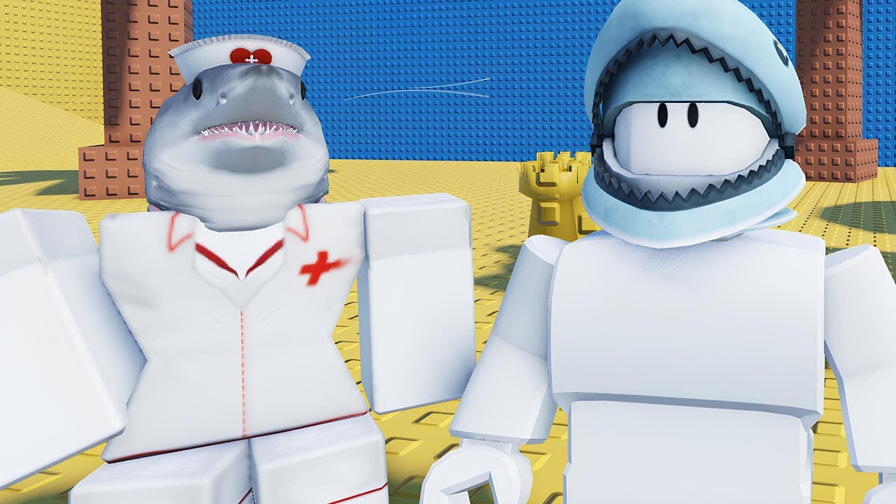 [로블록스] 상어 간호사를 만나러 갔어요~!! (Climb To Get Your Leg Back) - 민또 경또 -