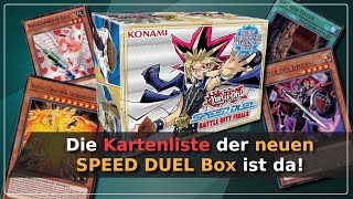 Yu-Gi-Oh! Speed Duel: Battle City Finals Kartenliste