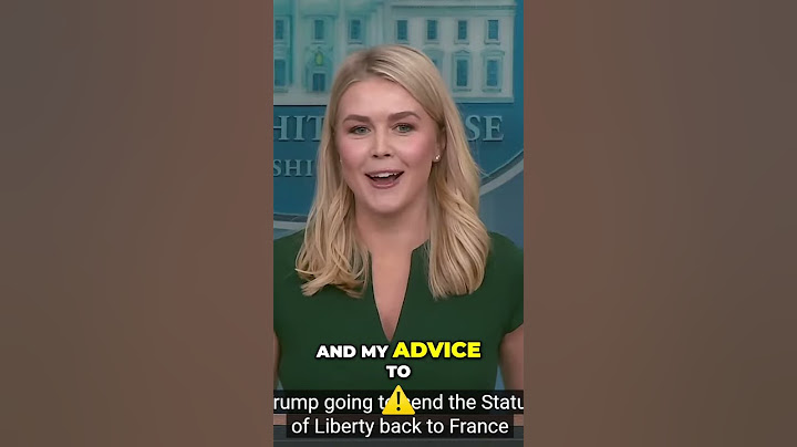 Statue of Liberty NOT Going Back to France: MIC DROP from Karoline Leavitt