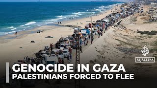 Palestinians forced to flee as Israel expands its ground offensive in Gaza City