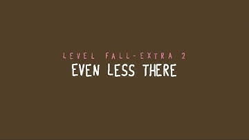 Baba Is You Level Fall Extra 2 Walkthrough - Even Less There