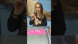 הדרכה - הכנת אותיות משוקולד