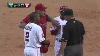 Aybar's hit-by-pitch