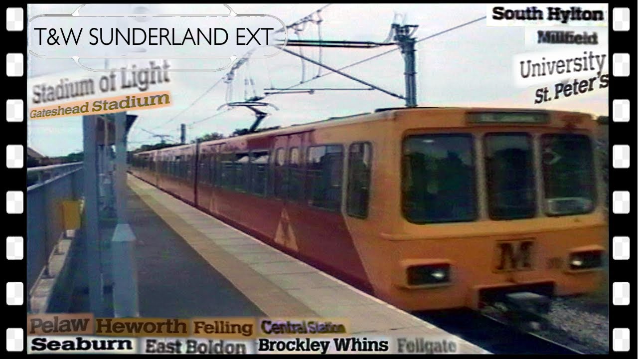 Расширение линии легкорельсового транспорта TYNE & WEAR METRO Sunderland 2004/5