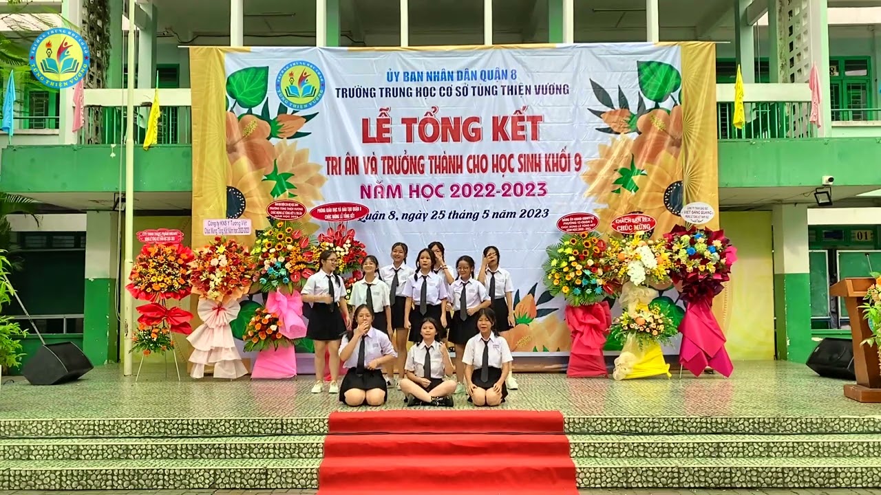 FLASHMOB: EM YÊU THẦY CÔ TRƯỜNG LỚP BẠN BÈ | Lễ tổng kết 2022-2023 | Trường THCS Tùng Thiện Vương