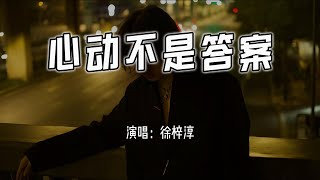 徐梓淳 - 心动不是答案『心动不代表答案,心定才看清浪漫。』【4k无损|动态歌词 Lyrics】