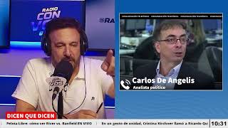 Carlos De Angelis - Analista político | Dicen Que Dicen