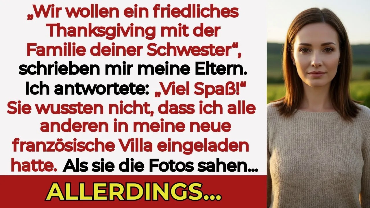 „Meine Eltern forderten： ‚Komm nicht zu Thanksgiving – wir brauchen Abstand‘  Später bereuten si