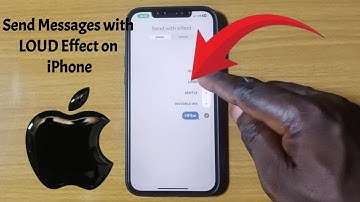 How to Send Messages with LOUD Effect on iPhone