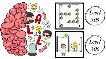 Brain Test All Star : Level 305 , 306 – How to Solve? (Walkthrough)