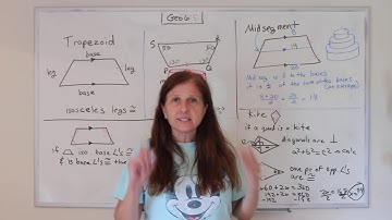 Geometry: Trapezoids and Kites (6.5)