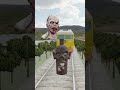 Train vs zombie BeamNG.Drive #beamng #beamngexperiments