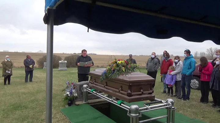 David M Halvorson Graveside