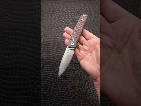 Reate PL-6, new pivot lock release in Micarta & Nitro-V. Full Review Coming Soon!