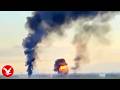 Ukraine strikes Russian warship near St Petersburg