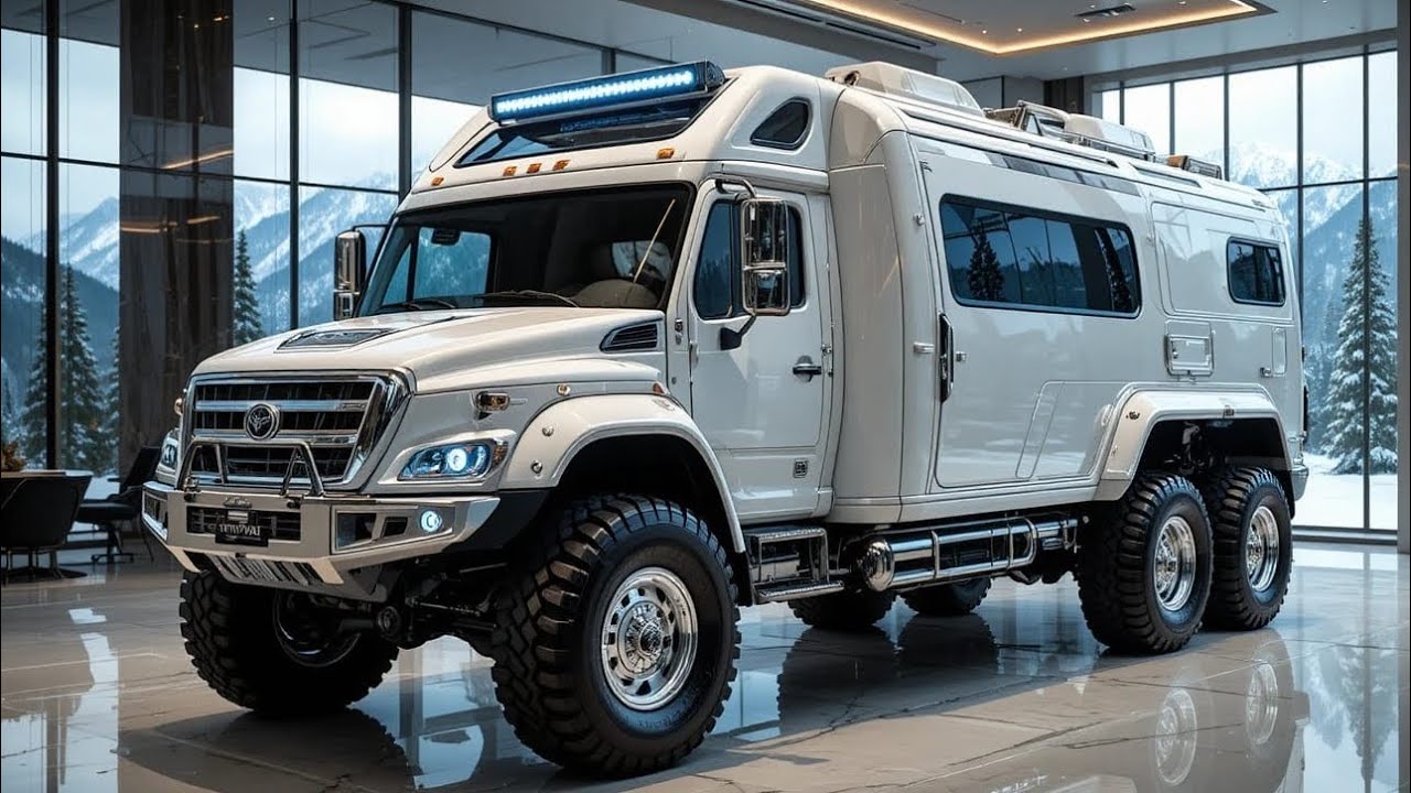 All New Toyota 6x6 Camper 2027 – The Most Powerful Overland Truck