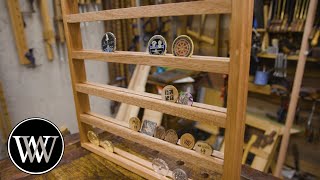Making A Challenge Coin Rack by Wood By Wright ASMR 2,410 views 5 months ago 11 minutes, 20 seconds