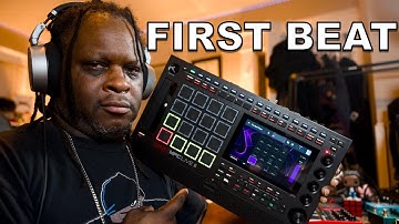 I made my FIRST BEAT using the new MPC Live III