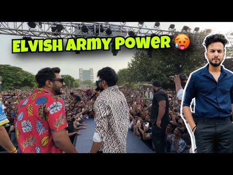 Elvish Yadav Biggest Delhi Meetup 🔥 | 1 Lakh+ Log