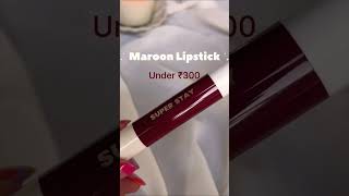 Beautiful Maroon Lipstick 💄💄 #shortsvideo