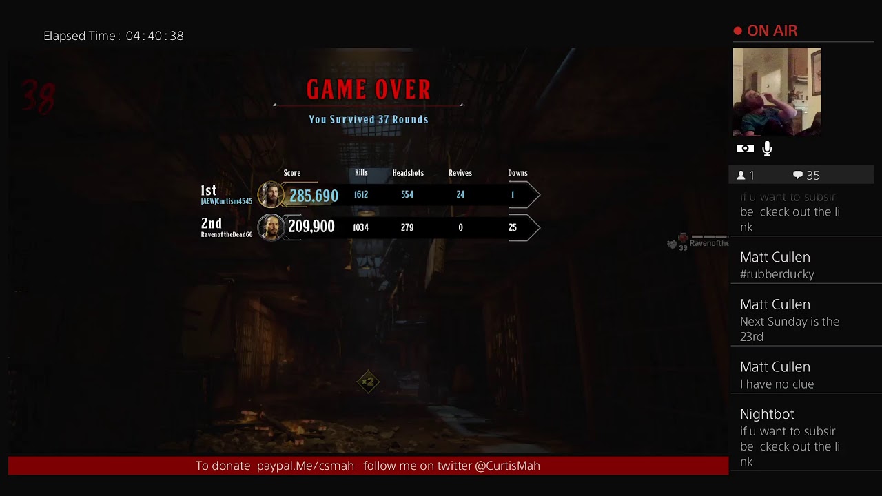 Playing bo4 zombie YouTube