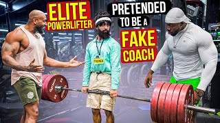 Elite Powerlifter Pretended to be a FAKE TRAINER | Anatoly Aesthetics in Public