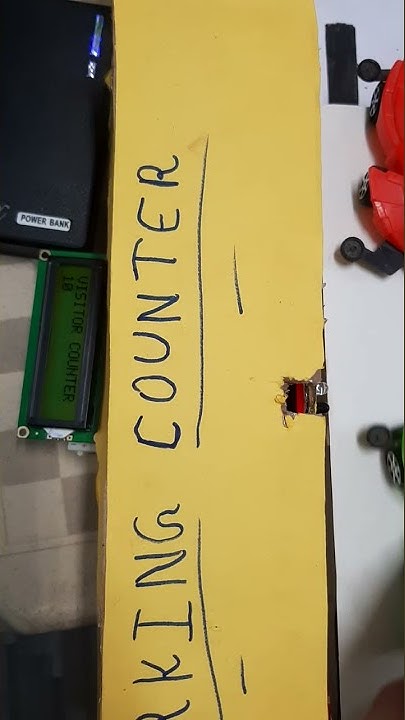 Parking counter using IR sensor, LCD and Arduino UNO - YouTube