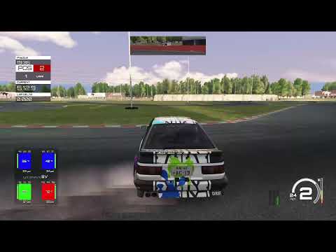 Driving in asseto corza with wheel