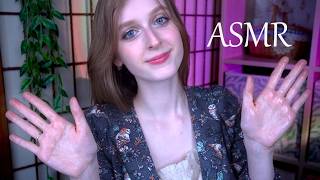 ASMR Back Massage Dry hands oil cream