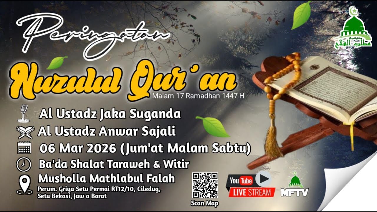 🔴Live | 6 Mar 2026 | Nuzulul Qur'an | Al Ustadz Jaka Suganda