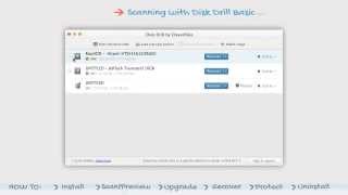 Disk Drill 2 : Scanning/Previewing results with Disk Drill | Video Tutorial  #2
