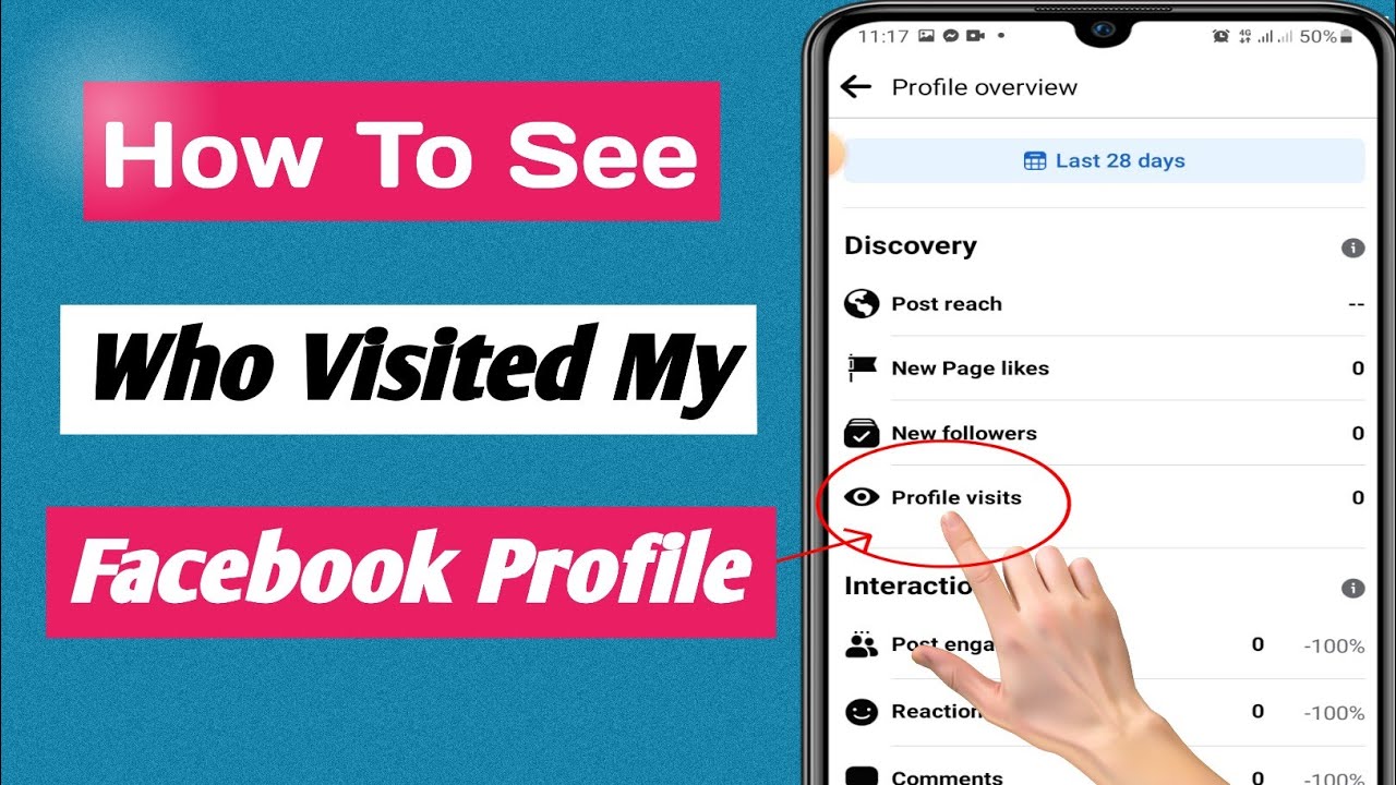 see profile visits facebook