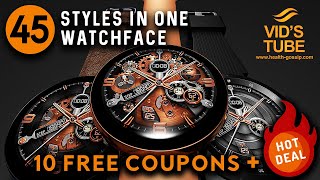 Galaxy Watch 3 & Active 2 - Terra Mechanica Watchface + FREE Giveaway! screenshot 5