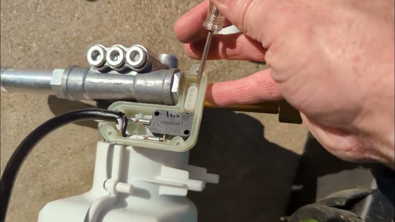 Easy fix Harbor Freight Portland pressure washer 63254 YouTube