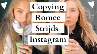 Romee Strijd: Copying a Victoria Secret models Instagram (2020)