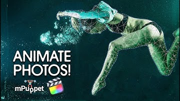 ANIMATE PHOTOS IN FINAL CUT PRO EASILY // MPUPPET BY MOTIONVFX REVIEW & TUTORIAL