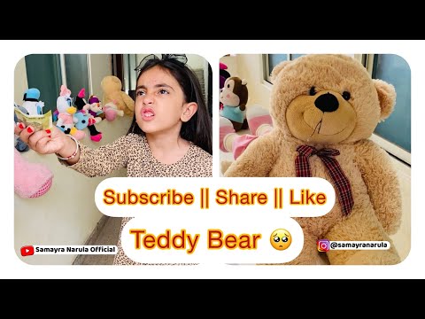 Teddy Bear 🧸🥺 #youtubeshorts #shorts #motivational | Samayra Narula