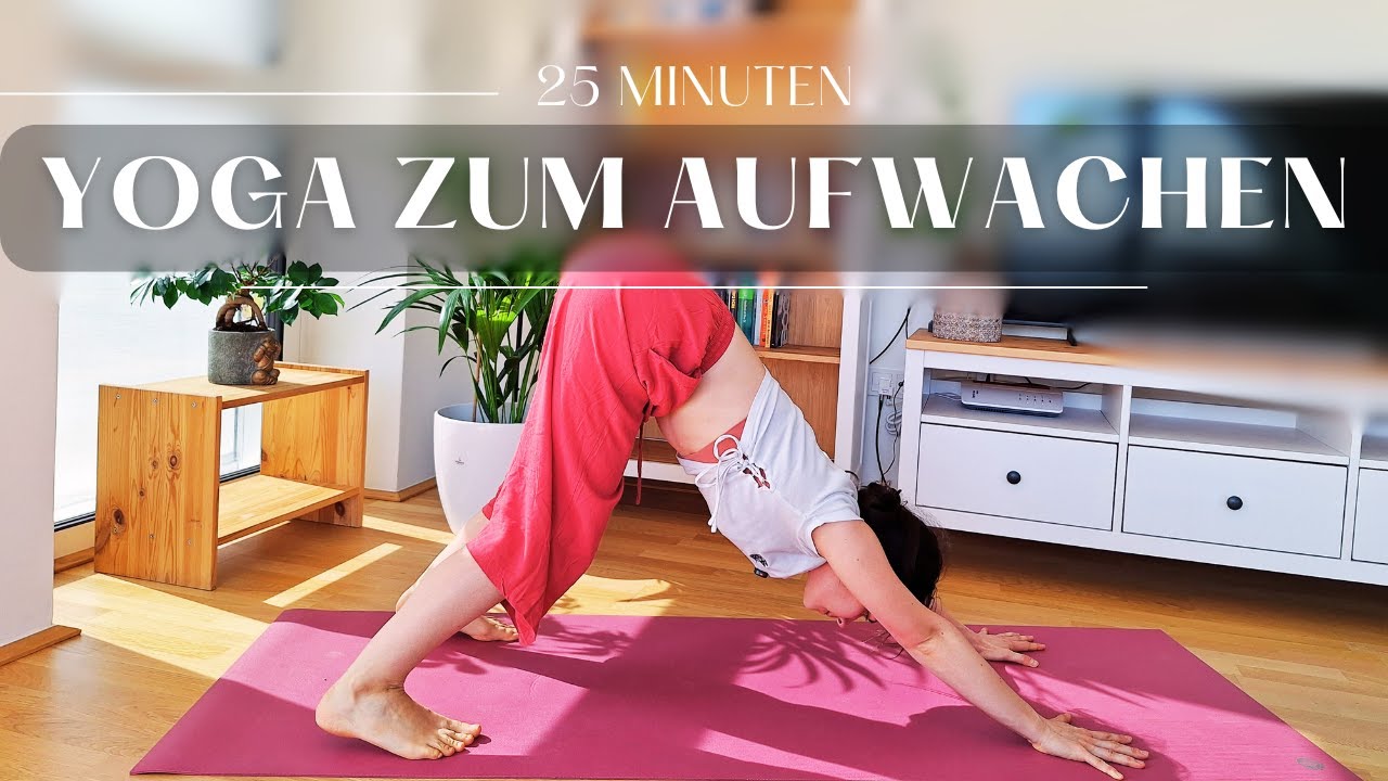 Morgen Yoga zum Aufwachen für Anfänger und Fortgeschrittene - Yoga Morgenroutine - Yoga Morgen Flow