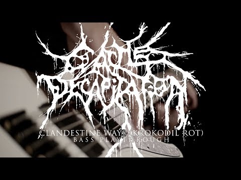 Cattle Decapitation "Clandestine Ways (Krokodil Rot)" Bass Playthrough