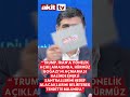 “Trump: İran enerji santrallerini hedef alacak" #shortsvideo #gündem #haber