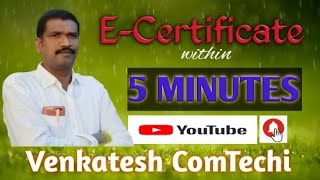 How to Create E-Certificate for International Webinars and National Webinars?