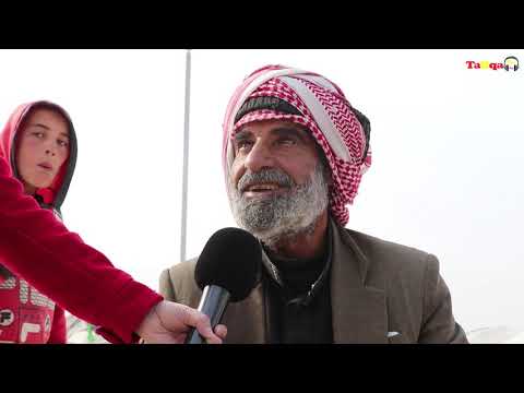 مخيم المحمودلي في ريف الطبقة