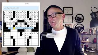 Going BACK in time to 2019! NYT Crossword: Come In, Take a Sip of Merlot, & WINE DOWN! 🍷
