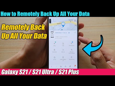 Galaxy S21/Ultra/Plus: How to Remotely Back Up All Your Data